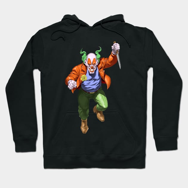 Scary Clown Hoodie by Paul_Abrams